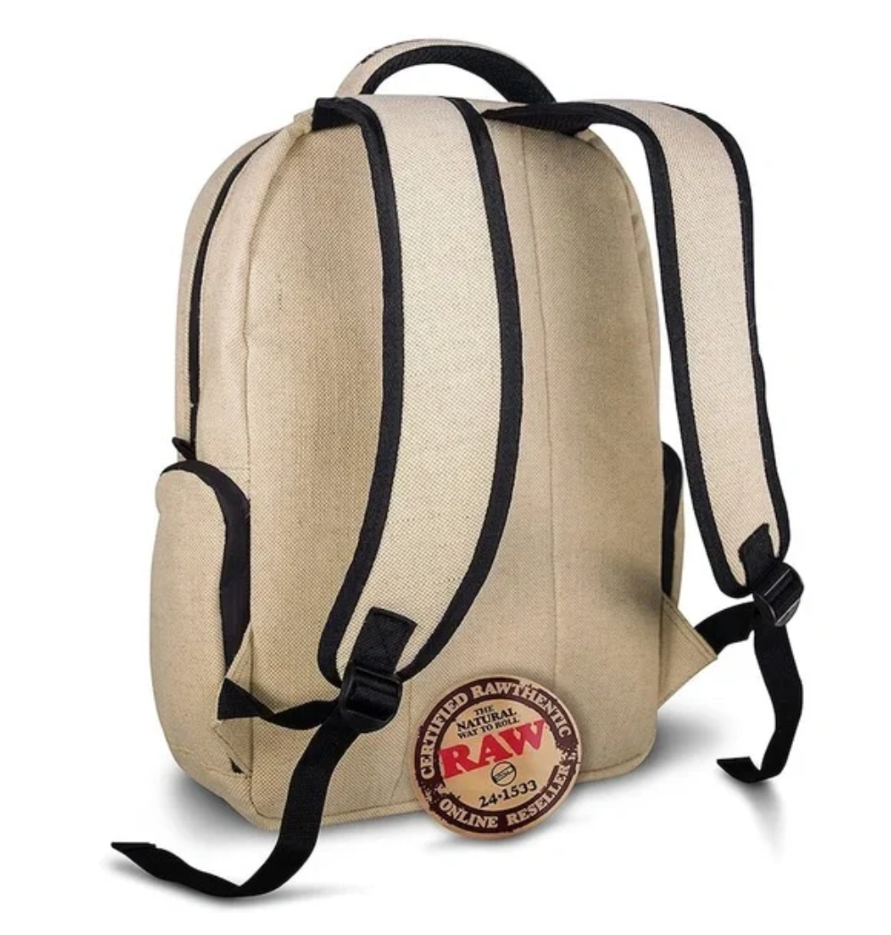 RAW Connoisseur Burlap Backpack