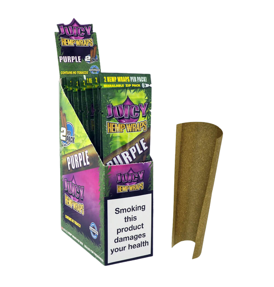 Juicy Hemp Purple - Terpene Enhanced Wraps