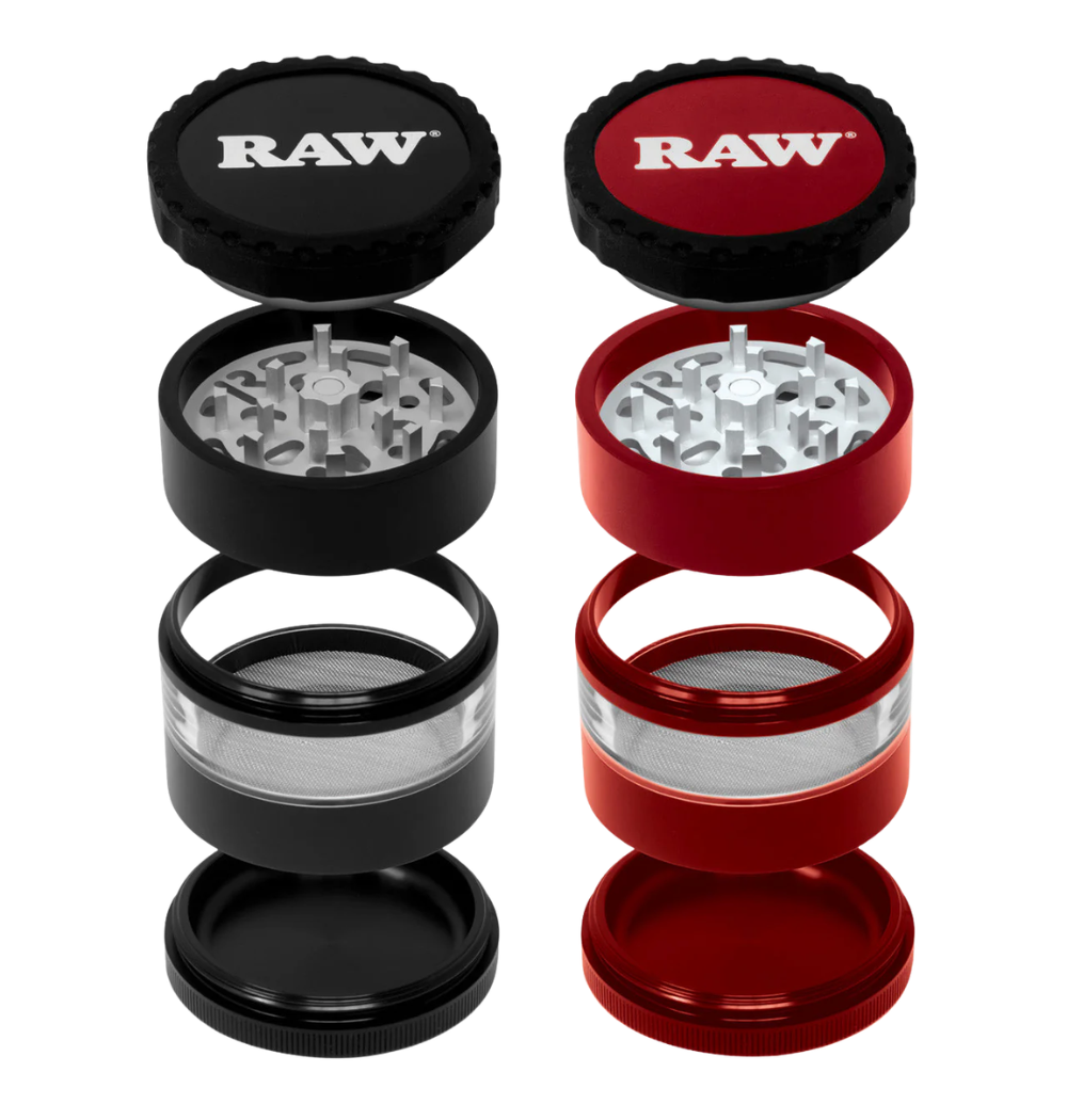 RAW Life Clear View Modular Aluminum Grinder