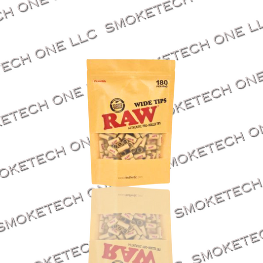 RAW Wide Tips 180 Bag