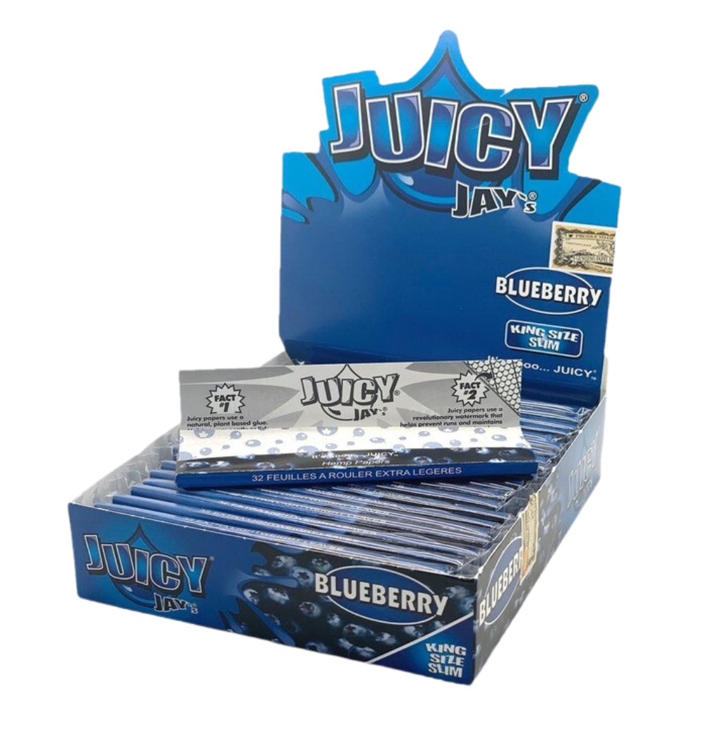 Juicy Jay’s Rolling Papers – Blueberry– King Size