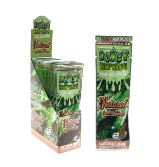 Juicy Hemp Natural - Terpene Enhanced Wraps