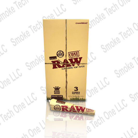 RAW Organic Hemp Cones (3 CT)