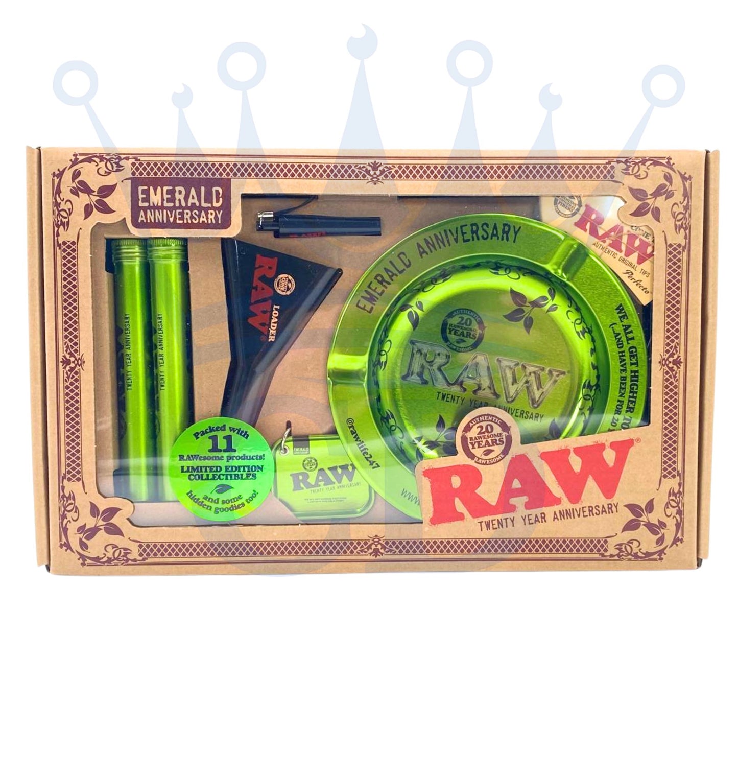 RAW Emerald 20 Years Anniversary Collector's Set - 11 Piece Kit