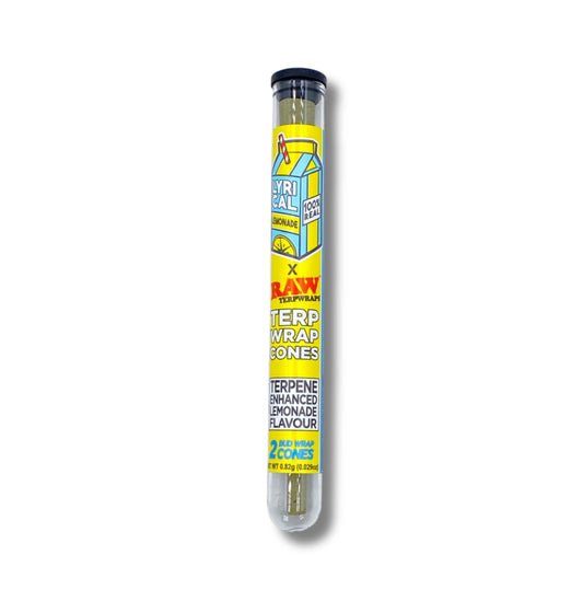 RAW Lyrical Lemonade Terp Wrap Cones (Terpene Enhanced Lemonade Flavor)