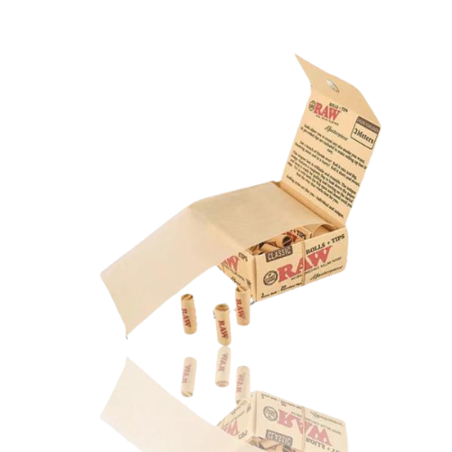 RAW Papers Roll - Masterpiece King Size with Tips