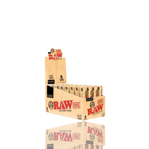 RAW Classic 1¼ Cones (6 CT)