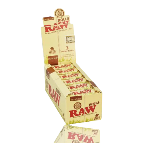 RAW Organic Hemp King Size Wide Rolls