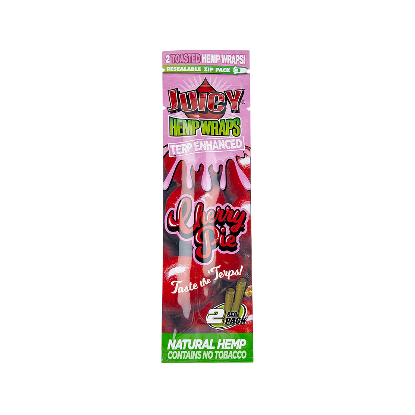 Juicy Hemp Cherry Pie - Terpene Enhanced Wraps