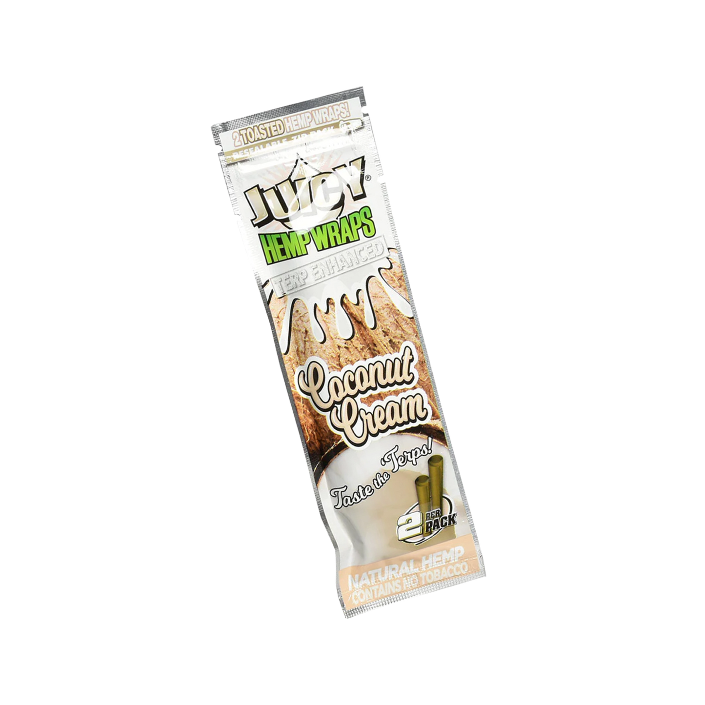 Juicy Hemp Coconut Cream - Terpene Enhanced Wraps