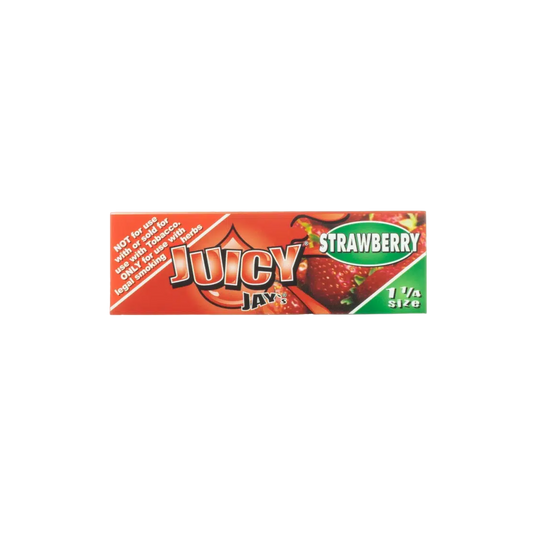 Juicy Jay’s Flavored Rolling Papers – Strawberry– 1 1/4