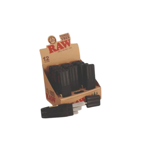 RAW Three Tree Triple Preroll Case (Full Box)