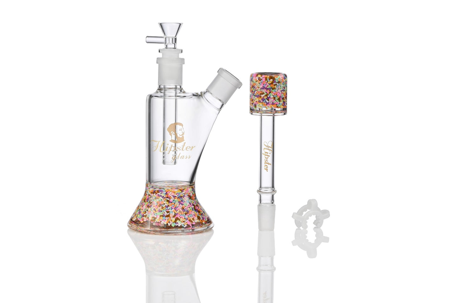 Confetti Beaker Water Pipe YX024