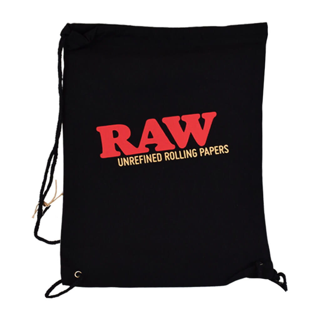 RAW Drawstring Bag (Black)