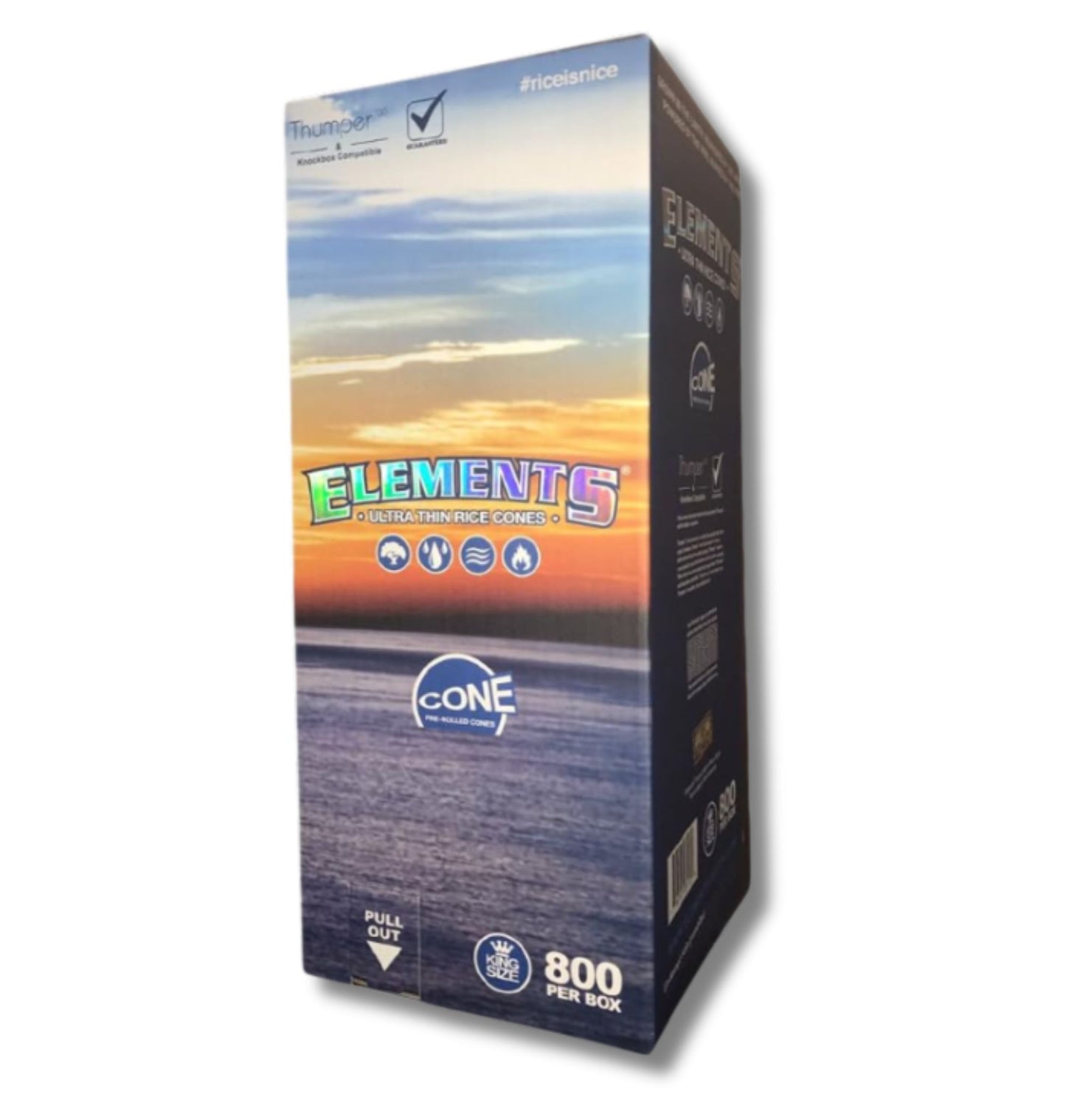 Elements King Size Pre-Rolled Cones (800 ct.)