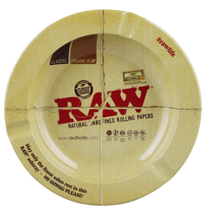 RAW Ashtray Round Magnetic Metal