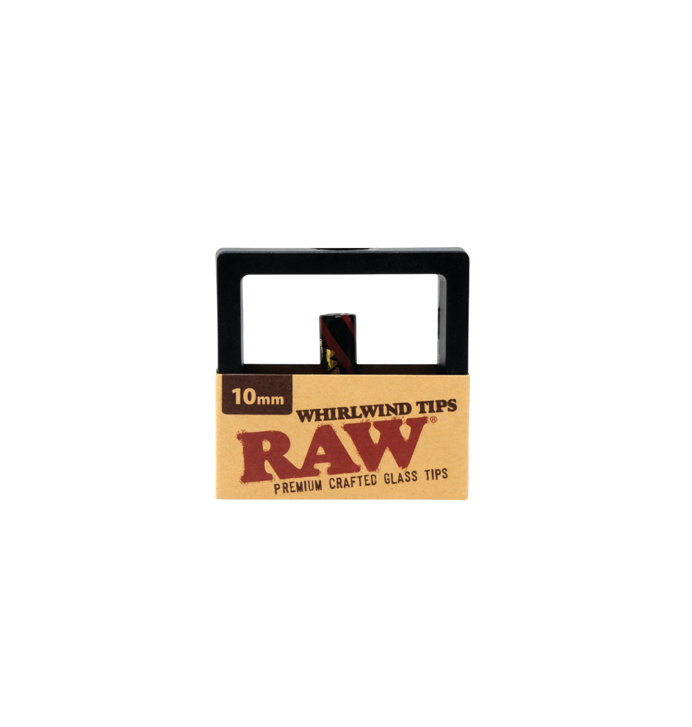 RAW Whirlwind Premium Reusable Glass Tips