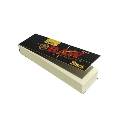 RAW Classic Rolling Tips Black