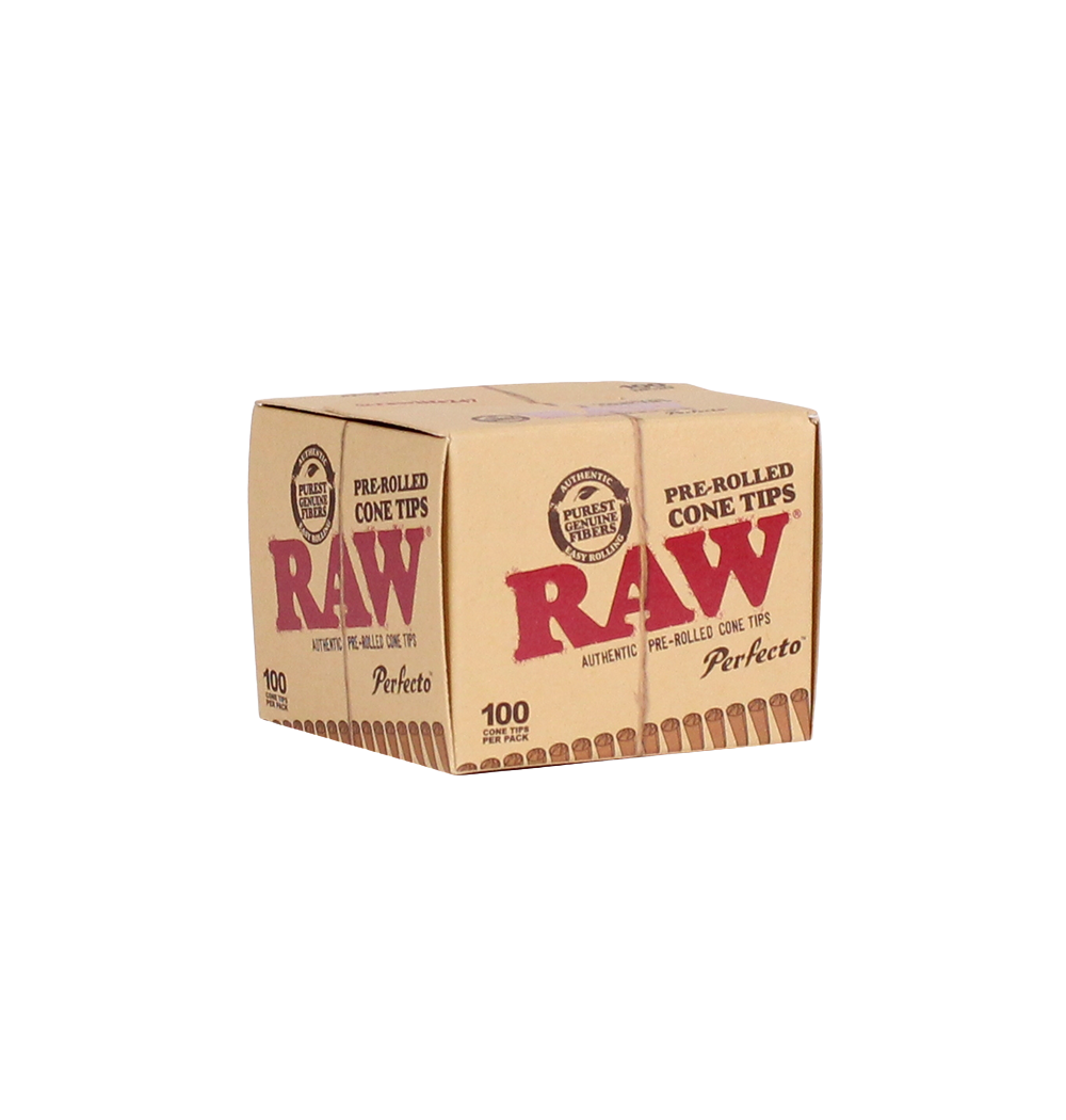 RAW Perfecto Cone Tips Pre-Rolled (100 CT)