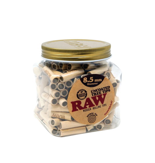 RAW Uncoated Tree Tips Pre-Rolled