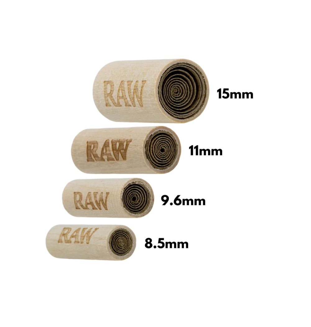 RAW Uncoated Tree Tips Pre-Rolled
