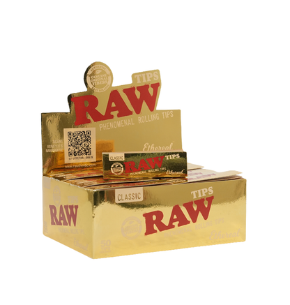 RAW Classic Rolling Tips Ethereal – Box of 50