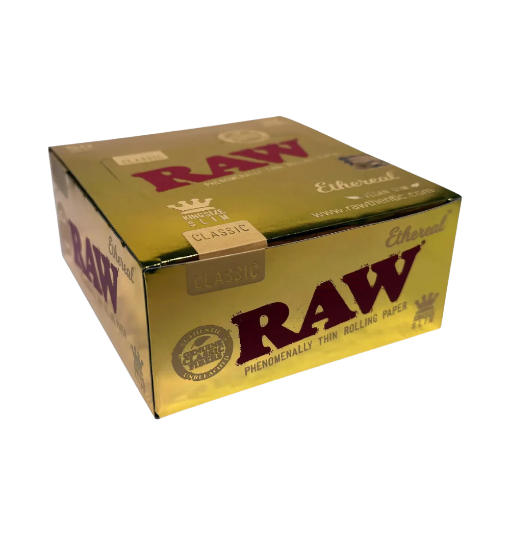 RAW Classic Rolling Tips Ethereal – Box of 50