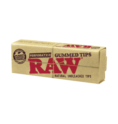 RAW Gummed Tips Perforated