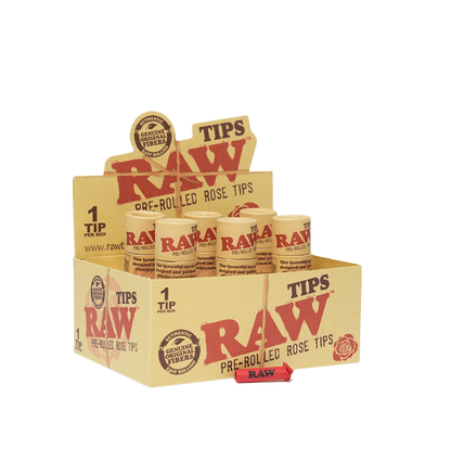 RAW Rose Tip (RED) Pre-Rolled