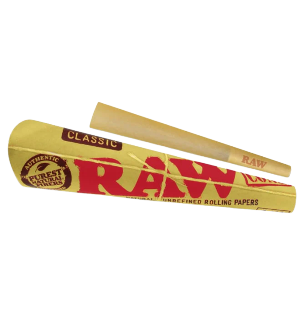 RAW Classic Cone Packs – Box of 32
