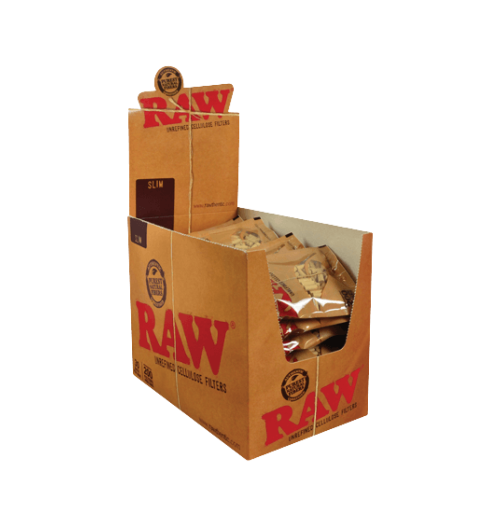 Raw Unrefined Cellulose Filters - 200 bag