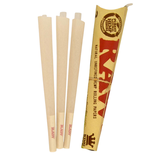 RAW Classic Cone Packs – Box of 32