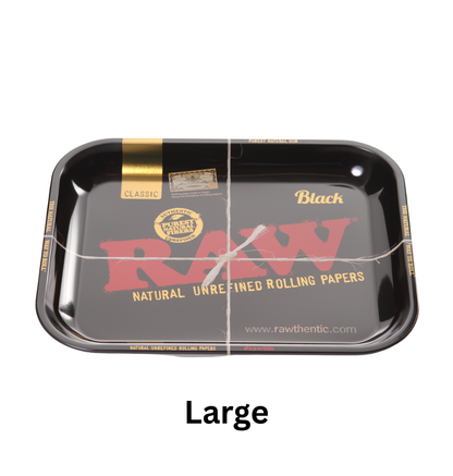 RAW Black Rolling Tray Collection
