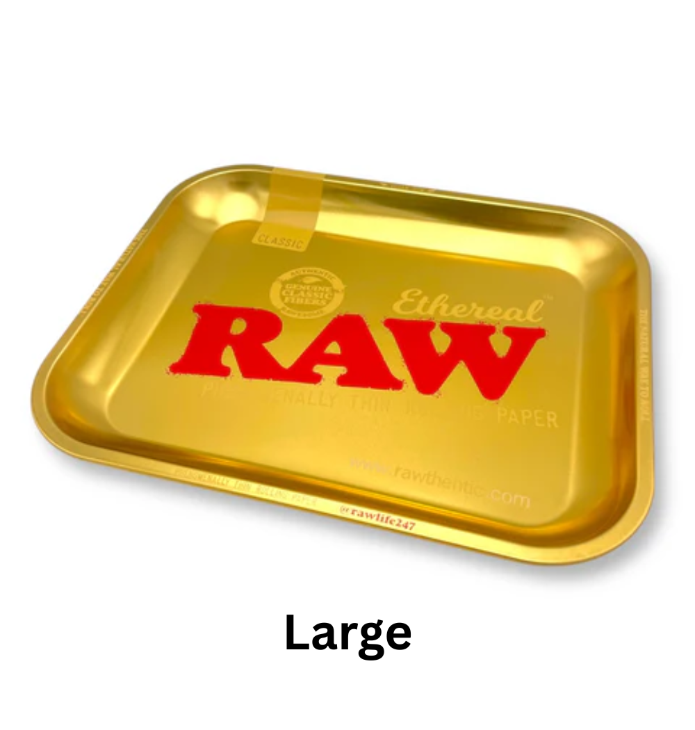 RAW Ethereal Premium Metal Rolling Tray
