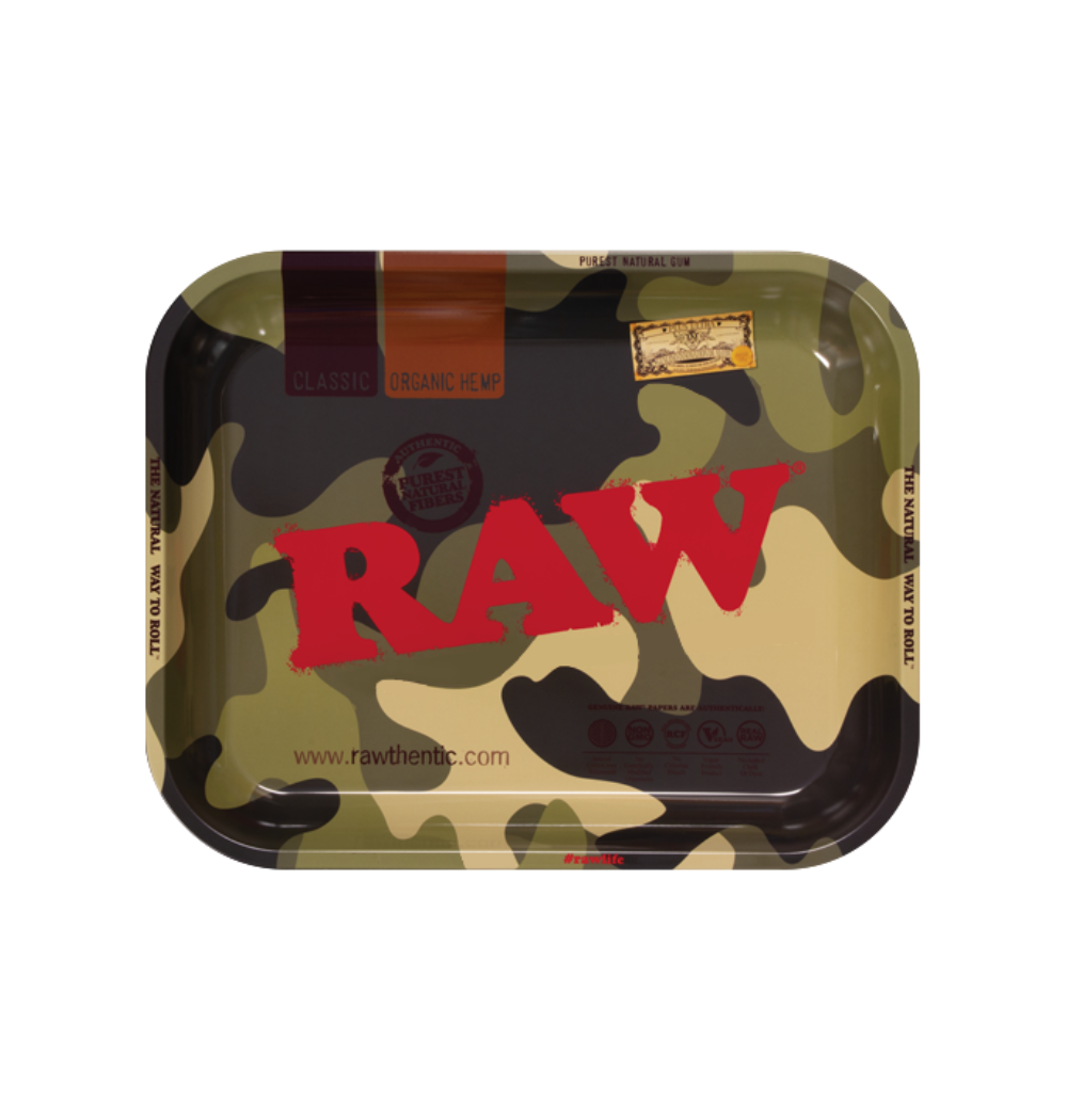 RAW Camo Edition Large Rolling Tray
