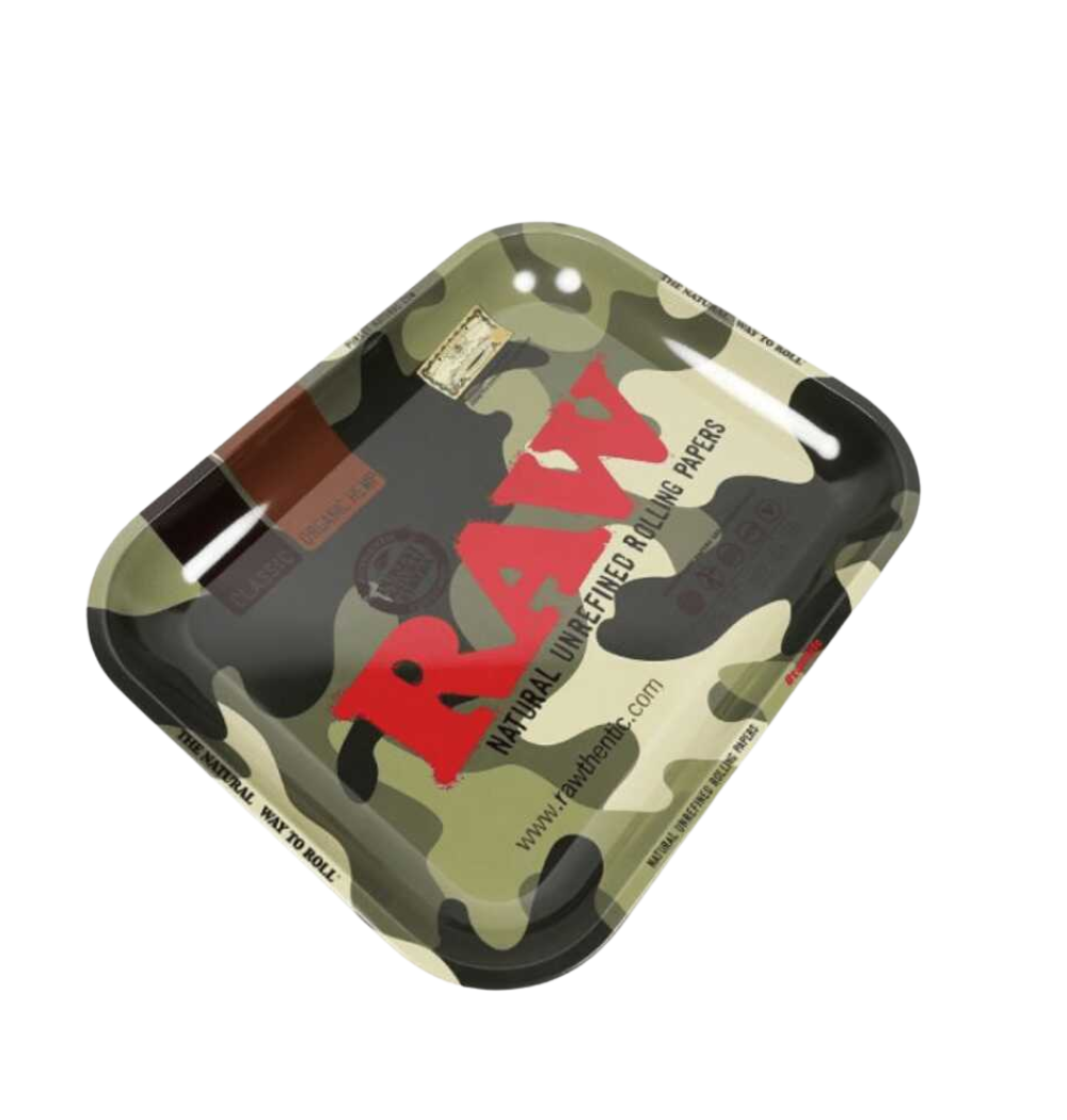 RAW Camo Edition Large Rolling Tray