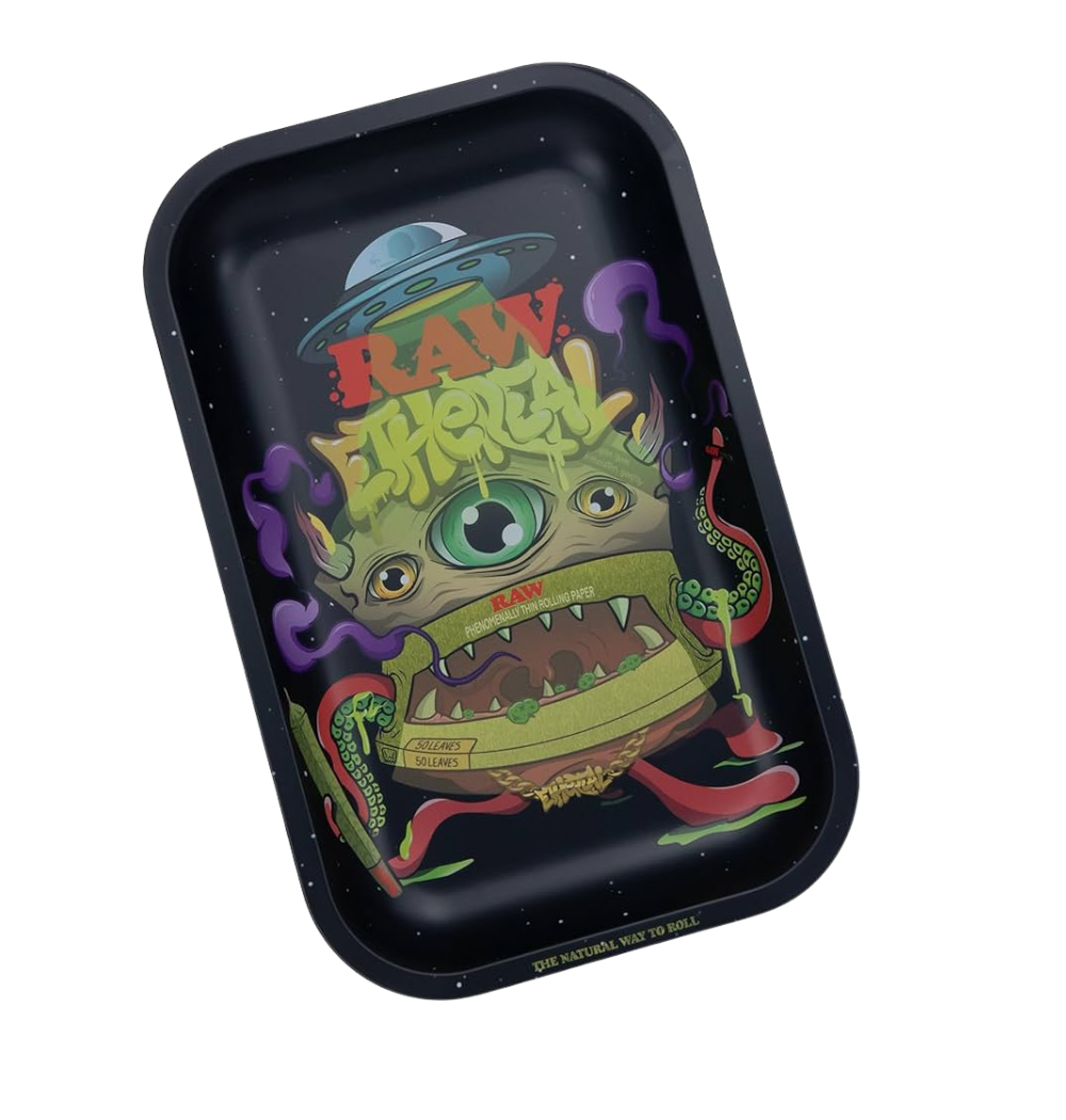 RAW Ethereal Monster Rolling Tray – Small