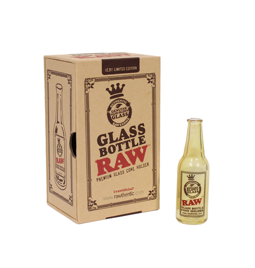 RAW Premium Glass Bottle Cone Holder