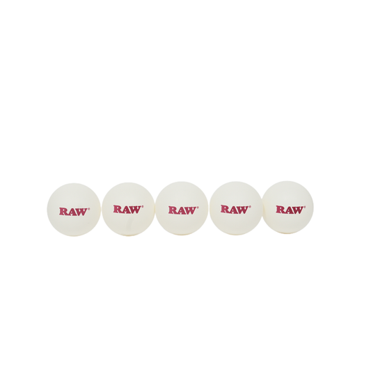 RAW Ping Pong Balls - 40mm (5-Pack)
