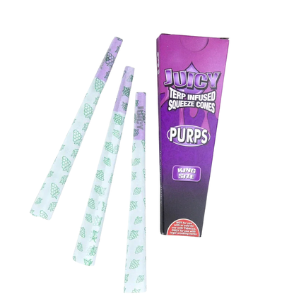 Juicy Purps Terpene Infused Pre-Rolled Cones King Size