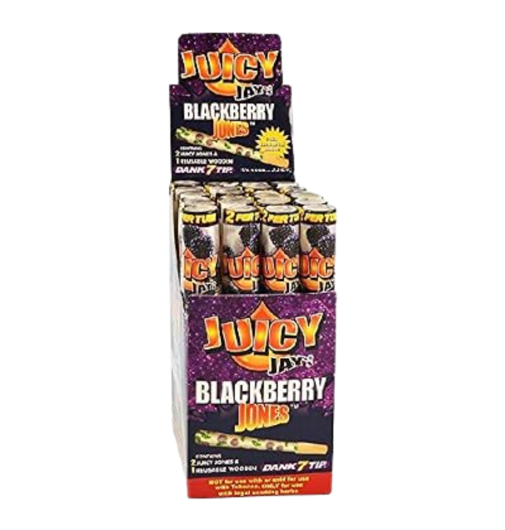 Juicy Jay's Jones Blackberry Flavoured Cones