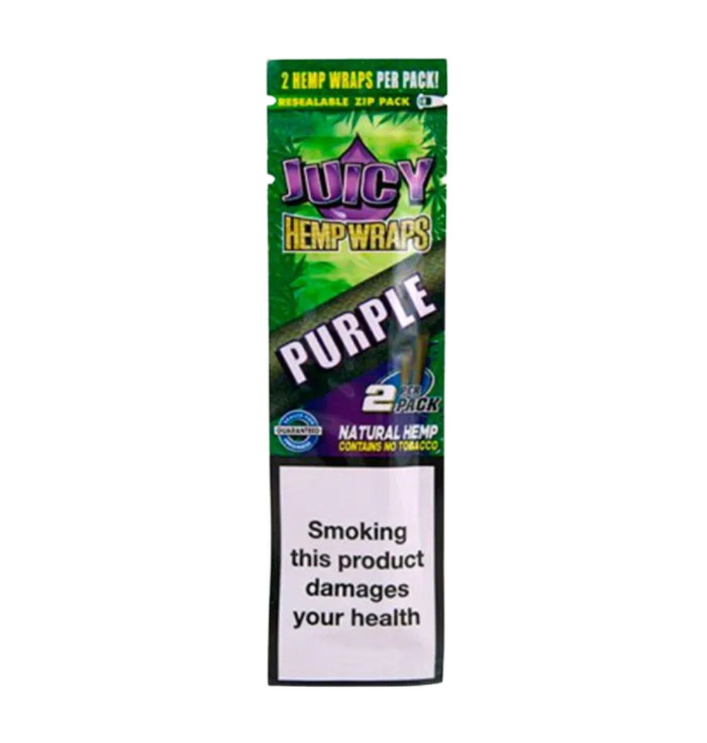 Juicy Hemp Purple - Terpene Enhanced Wraps