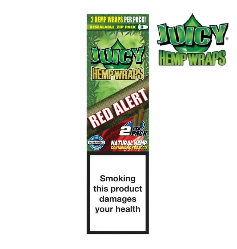 Juicy Hemp Red Alert - Terpene Enhanced Wraps
