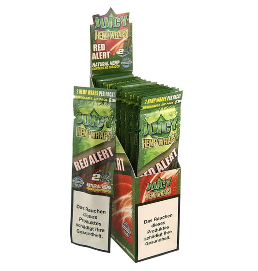 Juicy Hemp Red Alert - Terpene Enhanced Wraps