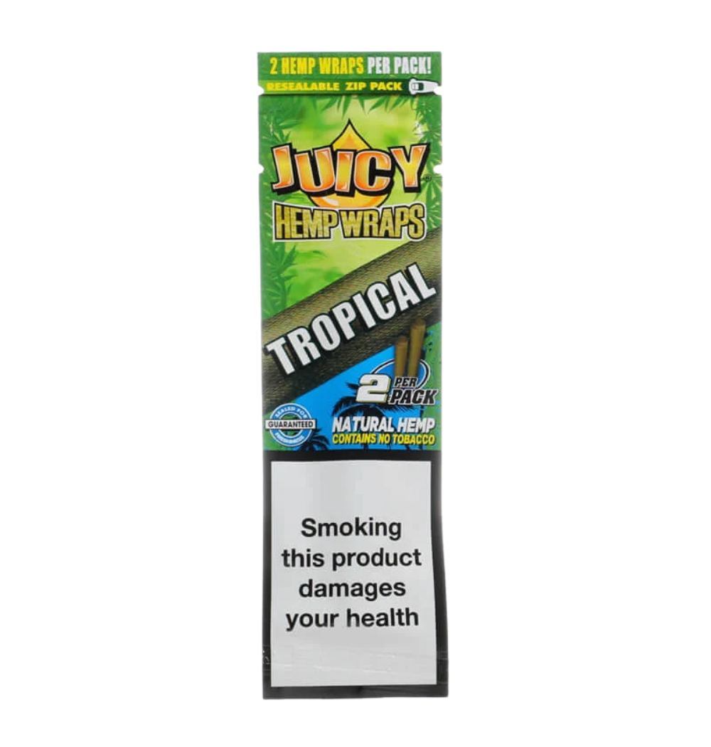 Juicy Hemp Tropical - Terpene Enhanced Wraps