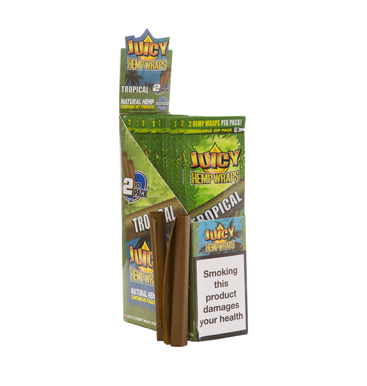 Juicy Hemp Tropical - Terpene Enhanced Wraps