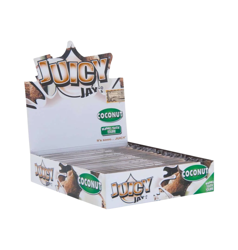 Juicy Jay’s Rolling Papers – Coconut– King Size