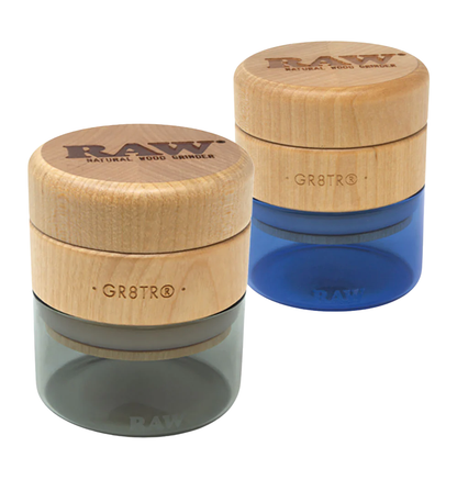 RAW Natural Wood Grinder 65mm – 3 Piece
