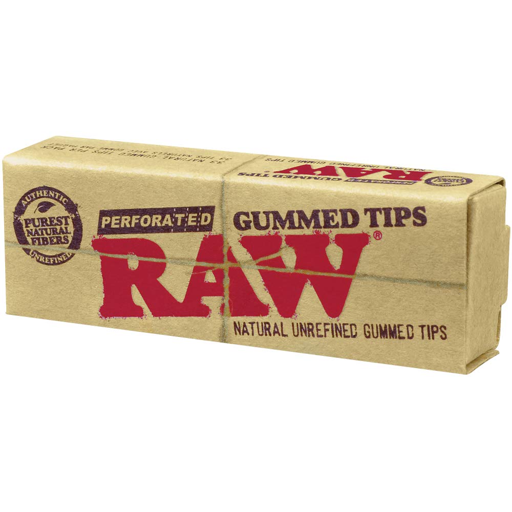 RAW Perforated Gummed Tips