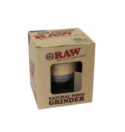 RAW Natural Wood Grinder 65mm – 3 Piece